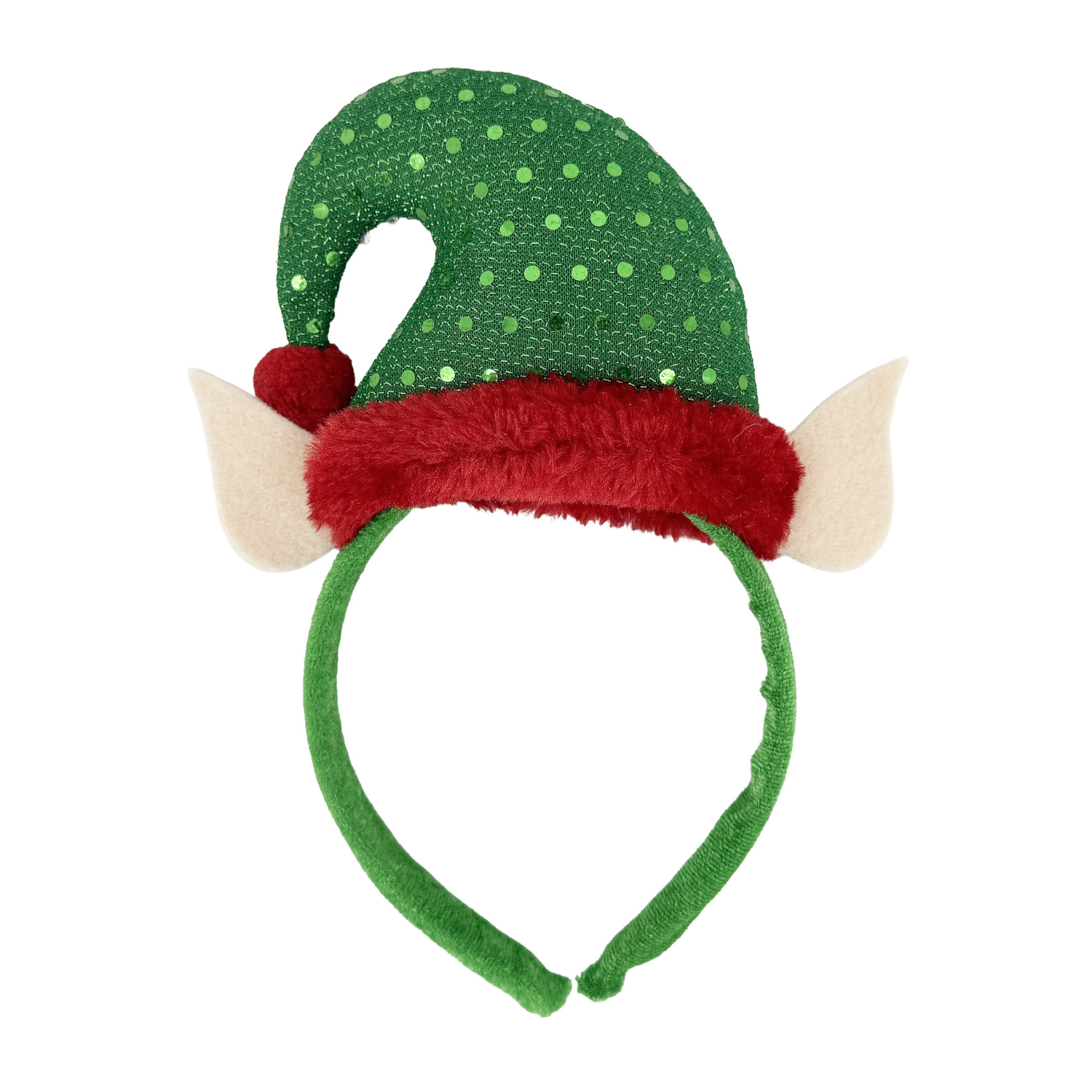 slide 6 of 7, December Home Christmas Headband 6 Assorted, 10 in