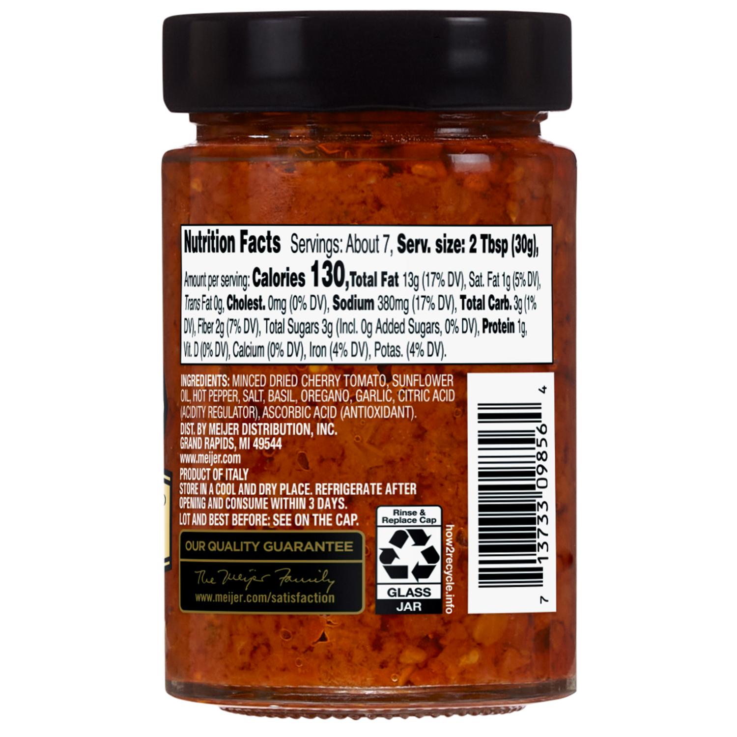 slide 3 of 3, FREDERIKS BY MEIJER Elevated PremiumCherry Tomato & Hot Pepper Bruschetta 7.05 oz, 7.05 oz