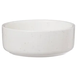 Meijer White Speckled Cat Bowl
