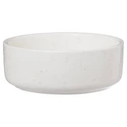 Meijer White Speckled Cat Bowl