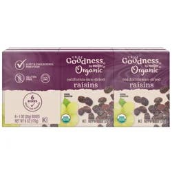True Goodness Organic Raisins 6/1 Oz Box