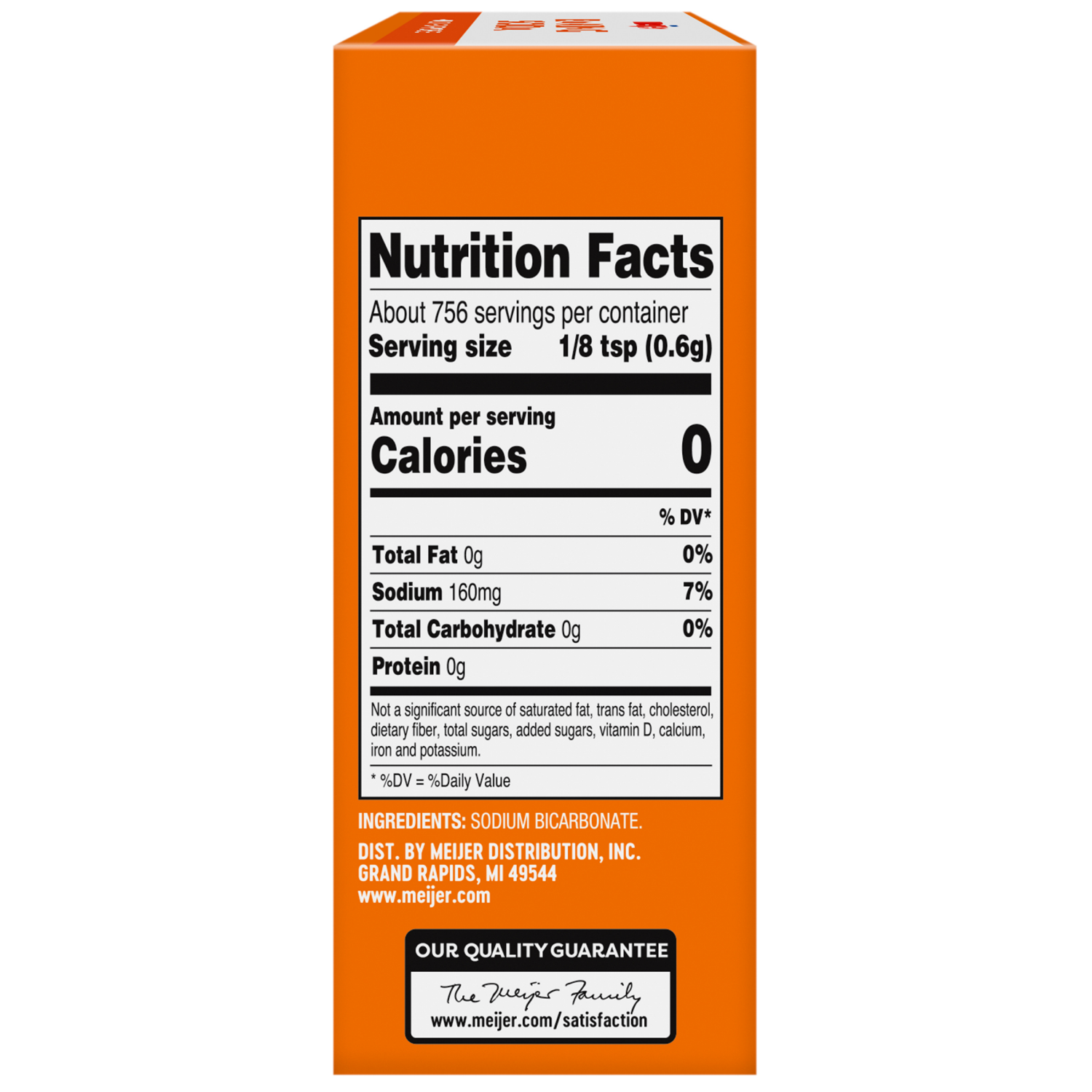 slide 3 of 5, Meijer Baking Soda, 16 oz