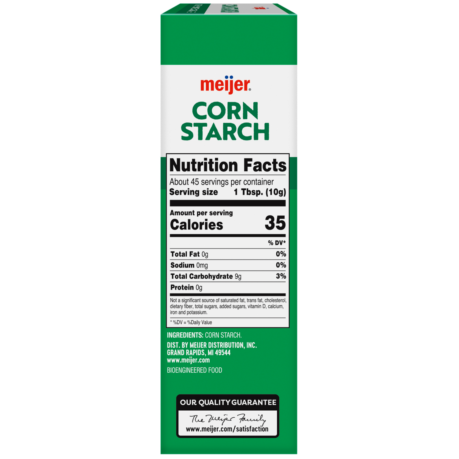 slide 3 of 5, Meijer Pure Corn Starch, 16 oz