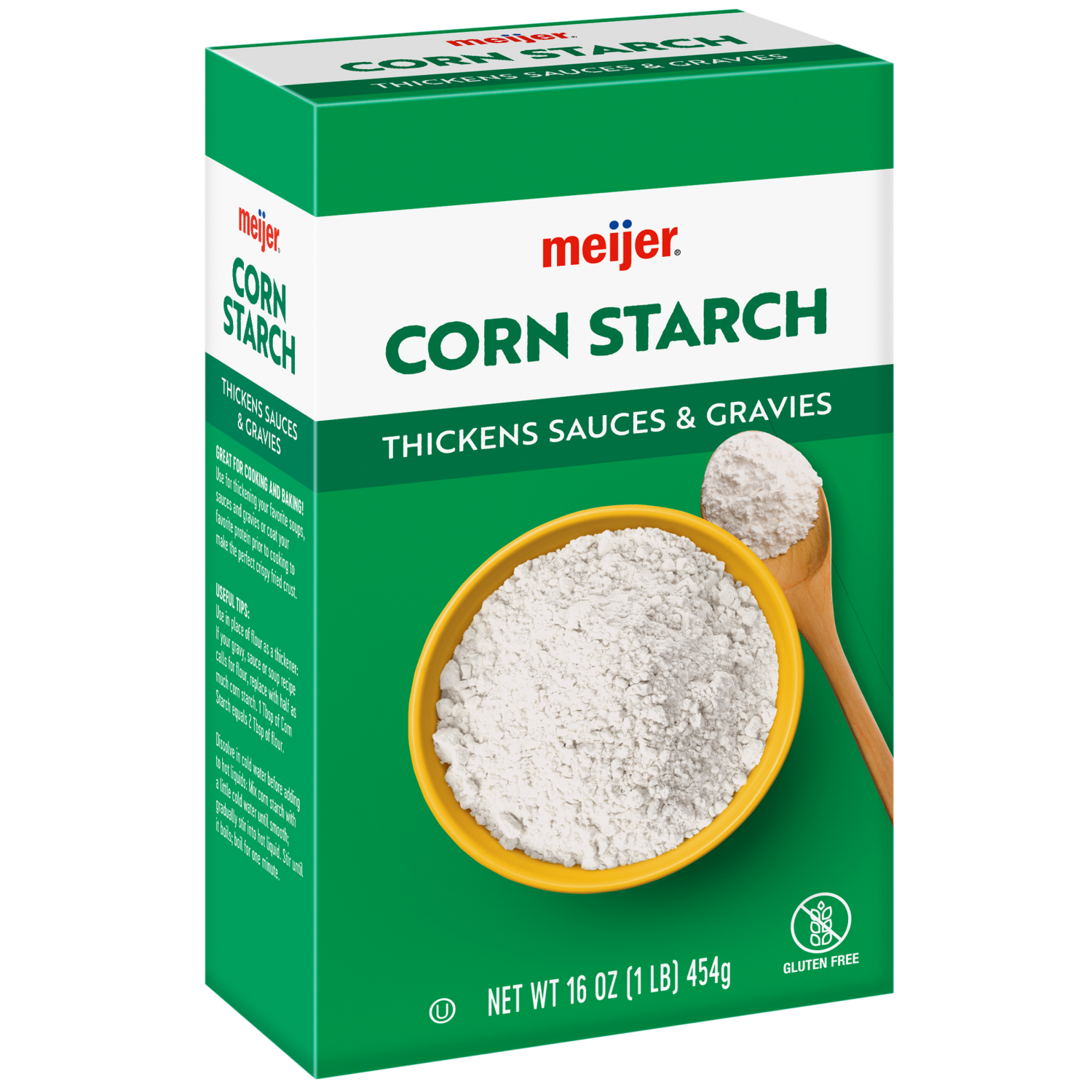 slide 4 of 5, Meijer Pure Corn Starch, 16 oz