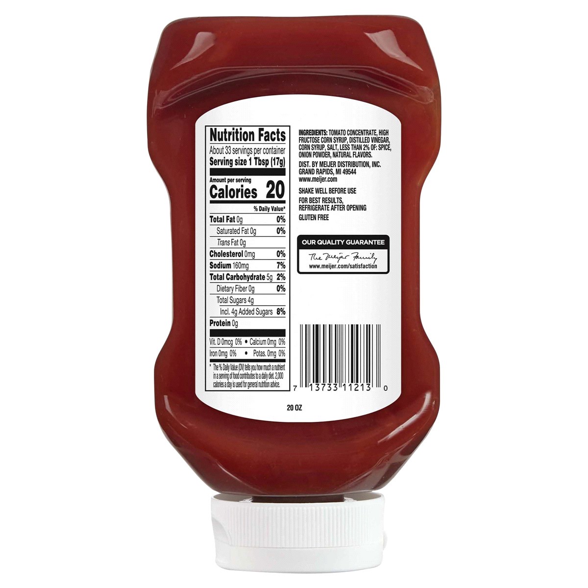 slide 2 of 2, Meijer Ketchup, 20 oz
