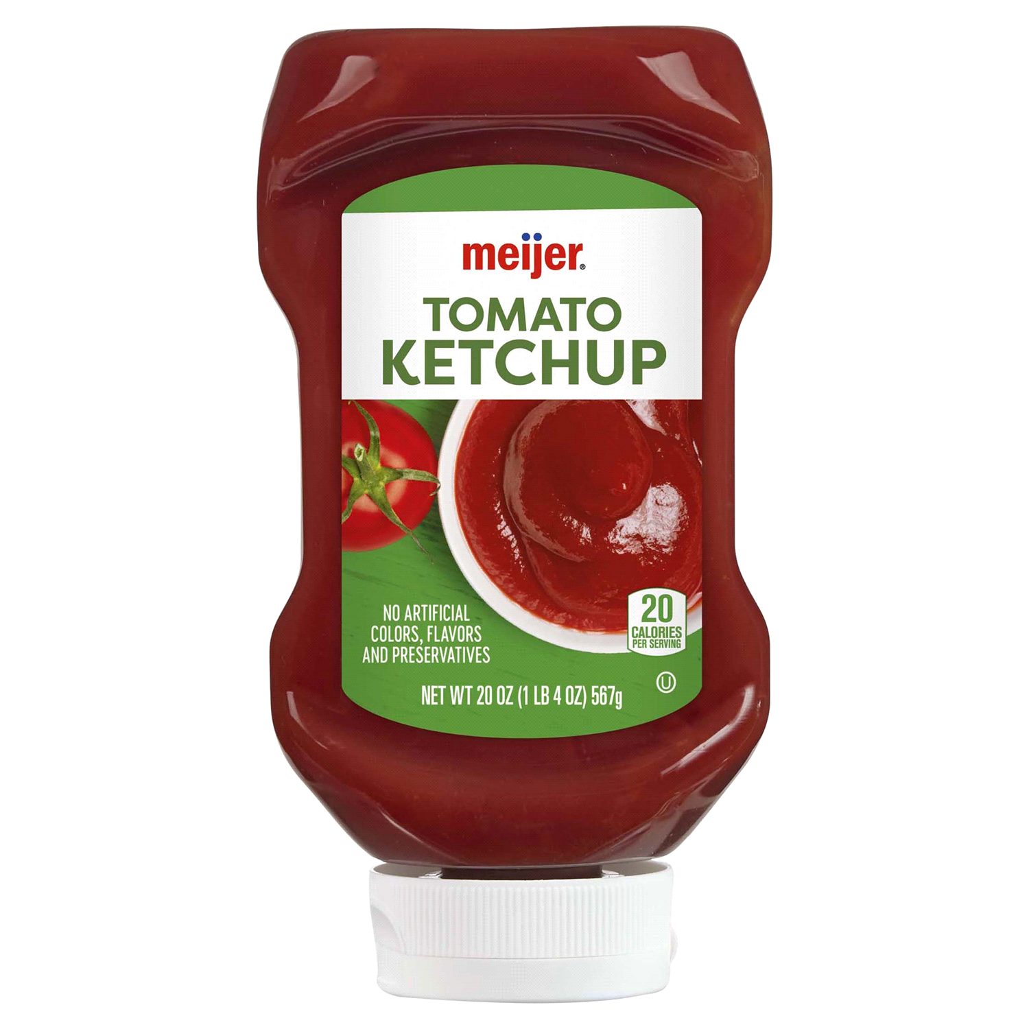 slide 1 of 2, Meijer Ketchup, 20 oz