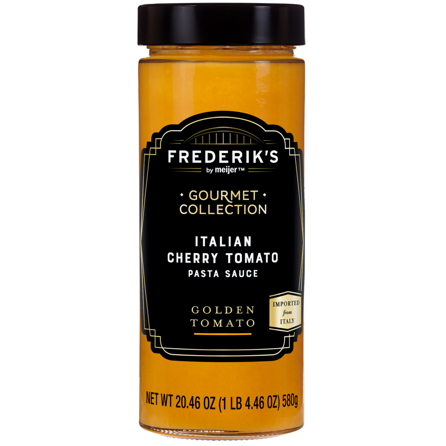 slide 1 of 3, FREDERIKS BY MEIJER Frederik'sYellow Cherry Tomato Pasta Sauce 20.46 oz, 20.46 oz