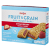 slide 11 of 29, Meijer Fruit & Grain Strawberry Breakfast Bar, 8 ct, 1.3 oz