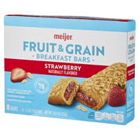 slide 25 of 29, Meijer Fruit & Grain Strawberry Breakfast Bar, 8 ct, 1.3 oz