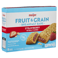 slide 20 of 29, Meijer Fruit & Grain Strawberry Breakfast Bar, 8 ct, 1.3 oz