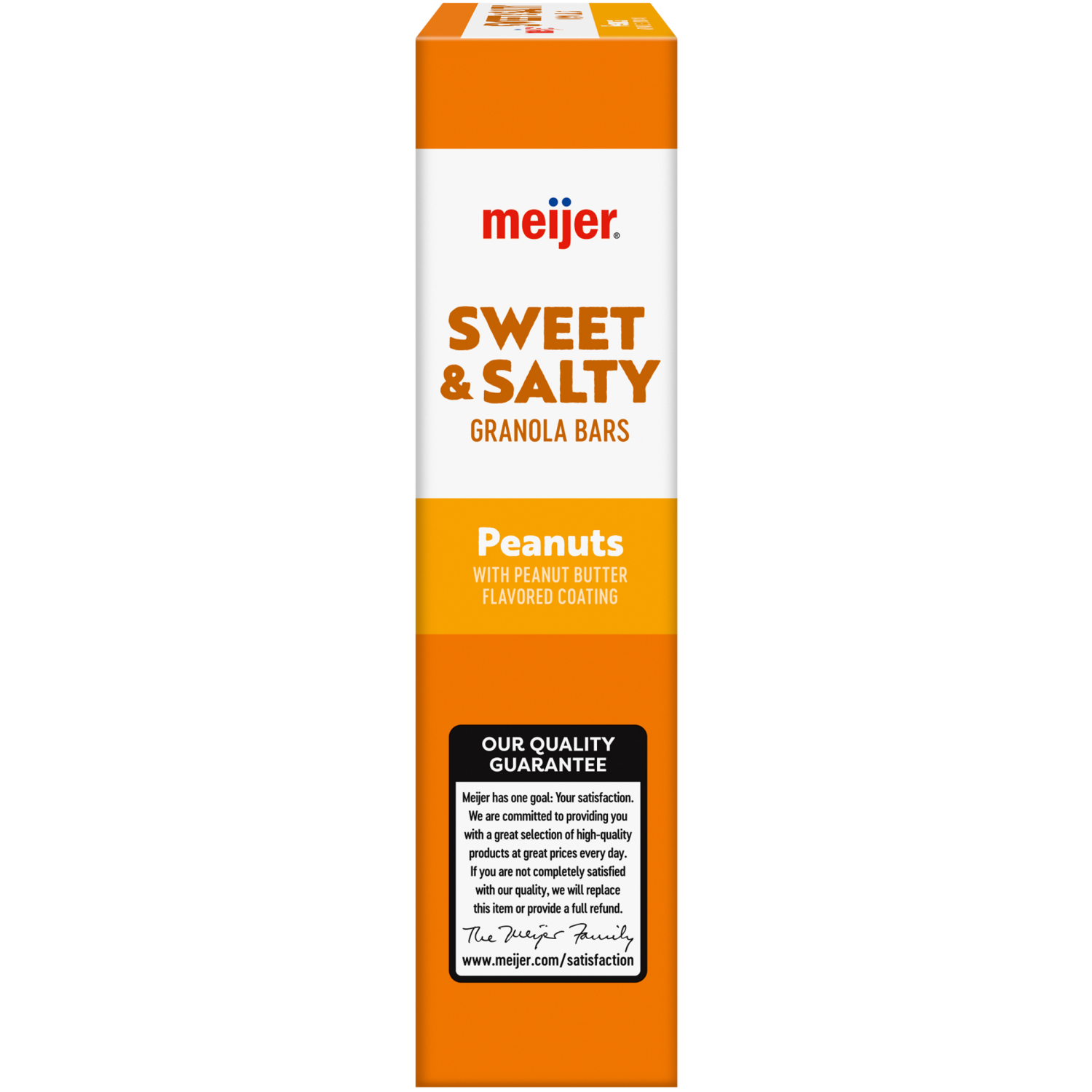 slide 2 of 5, Meijer Chewy Sweet & Salty Nut Granola Bars, 6 ct