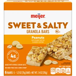 Meijer Chewy Sweet & Salty Nut Granola Bars
