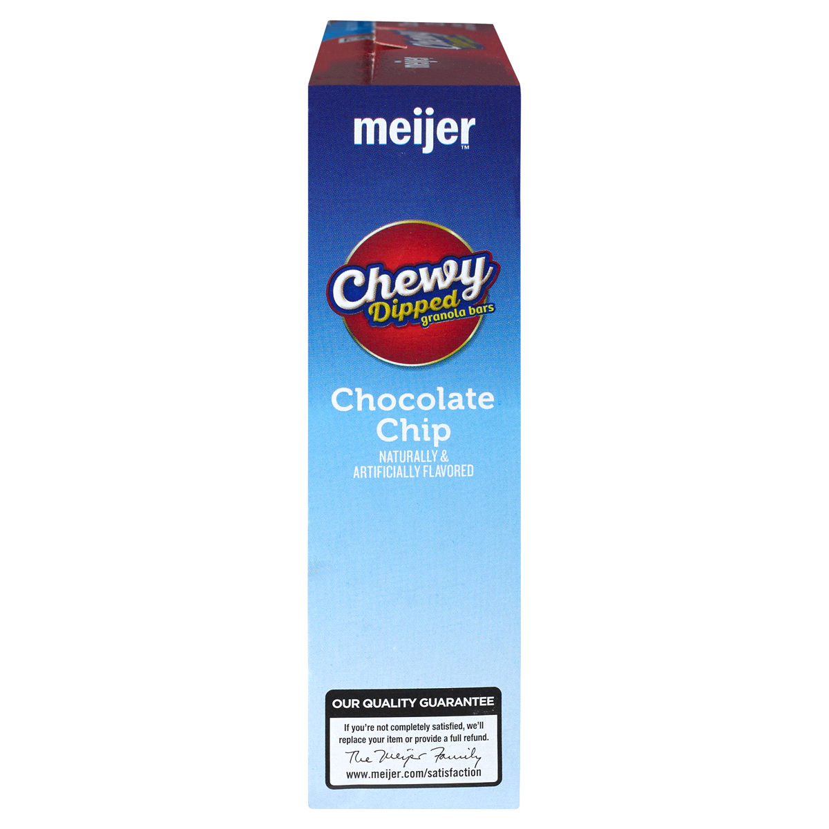 slide 4 of 6, Meijer Dipped Chewy Chocolate Chip Bar, 6.5 oz