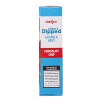 slide 4 of 29, Meijer Dipped Chewy Chocolate Chip Bar, 6.56 oz, 6 ct