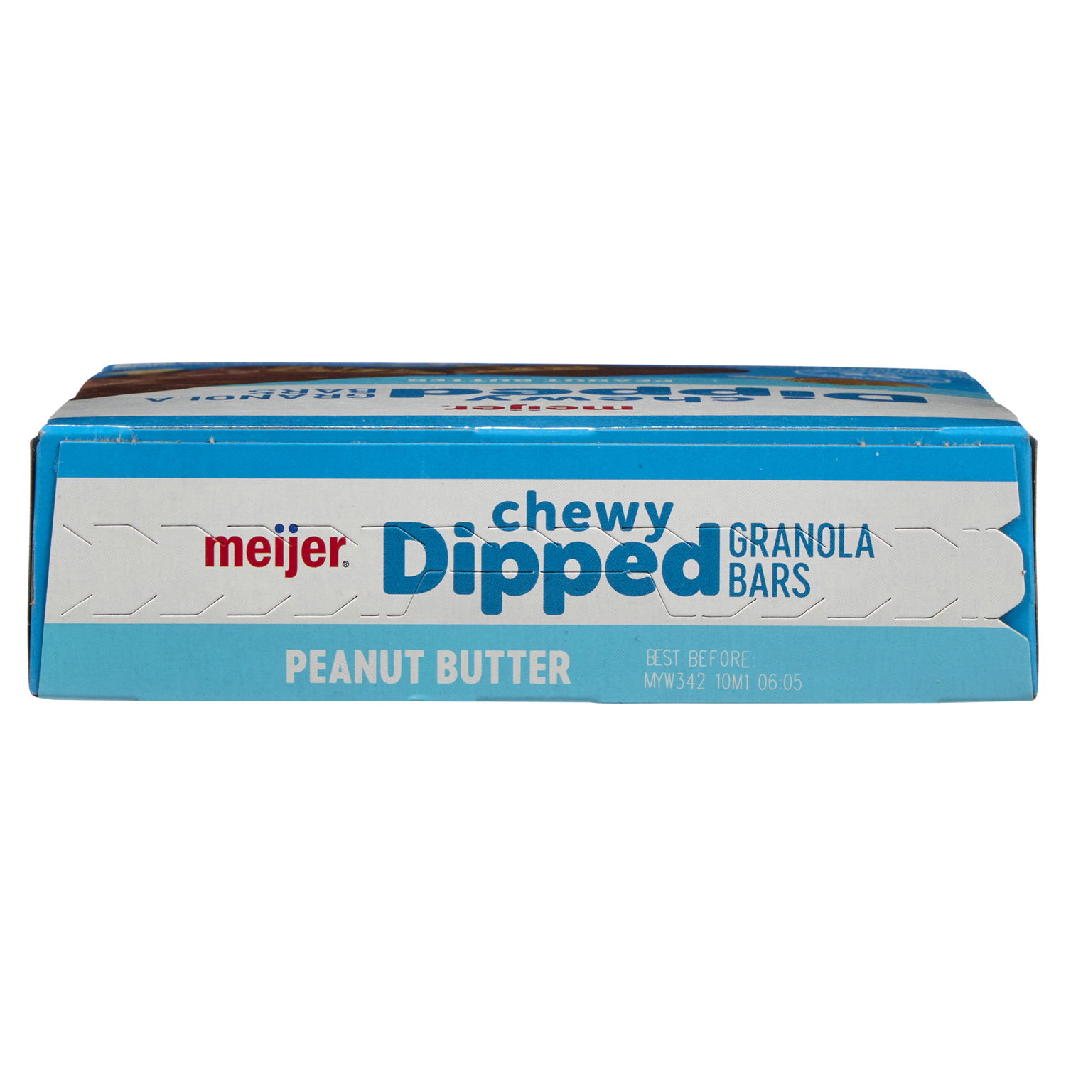 slide 5 of 5, Meijer Dipped Chewy Peanut Butter Granola Bars, 6.34 oz, 6 ct