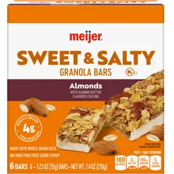 Meijer Chewy Sweet & Salty Nut Granola Bars