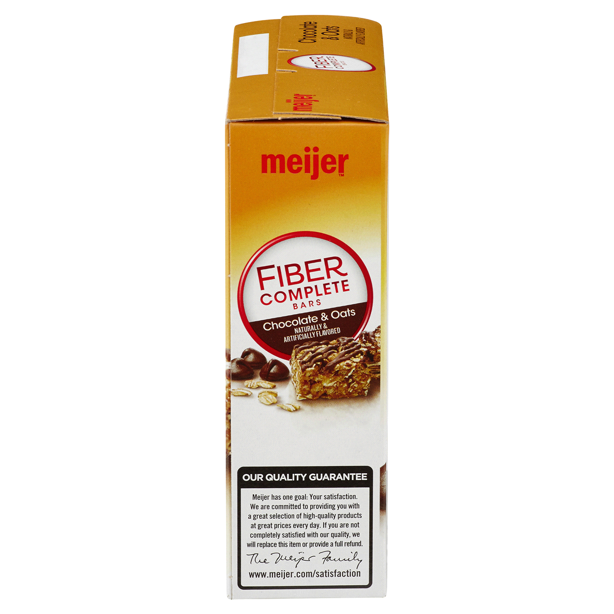 slide 3 of 8, Meijer Fiber Complete Bars, Chocolate & Oats, 5 ct