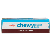 slide 25 of 29, Meijer Chewy Chocolate Chunk Granola Bars, 8 ct