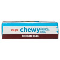 slide 12 of 29, Meijer Chewy Chocolate Chunk Granola Bars, 8 ct