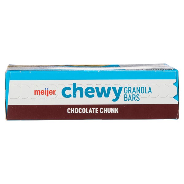 slide 4 of 29, Meijer Chewy Chocolate Chunk Granola Bars, 8 ct