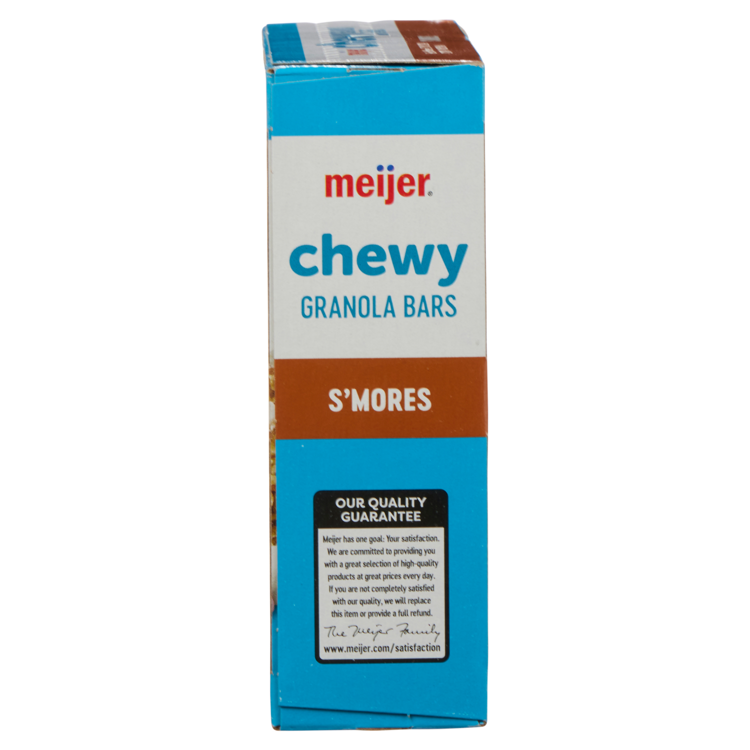 slide 4 of 8, Meijer Chewy Granola Bar, S'mores, 6.72 oz