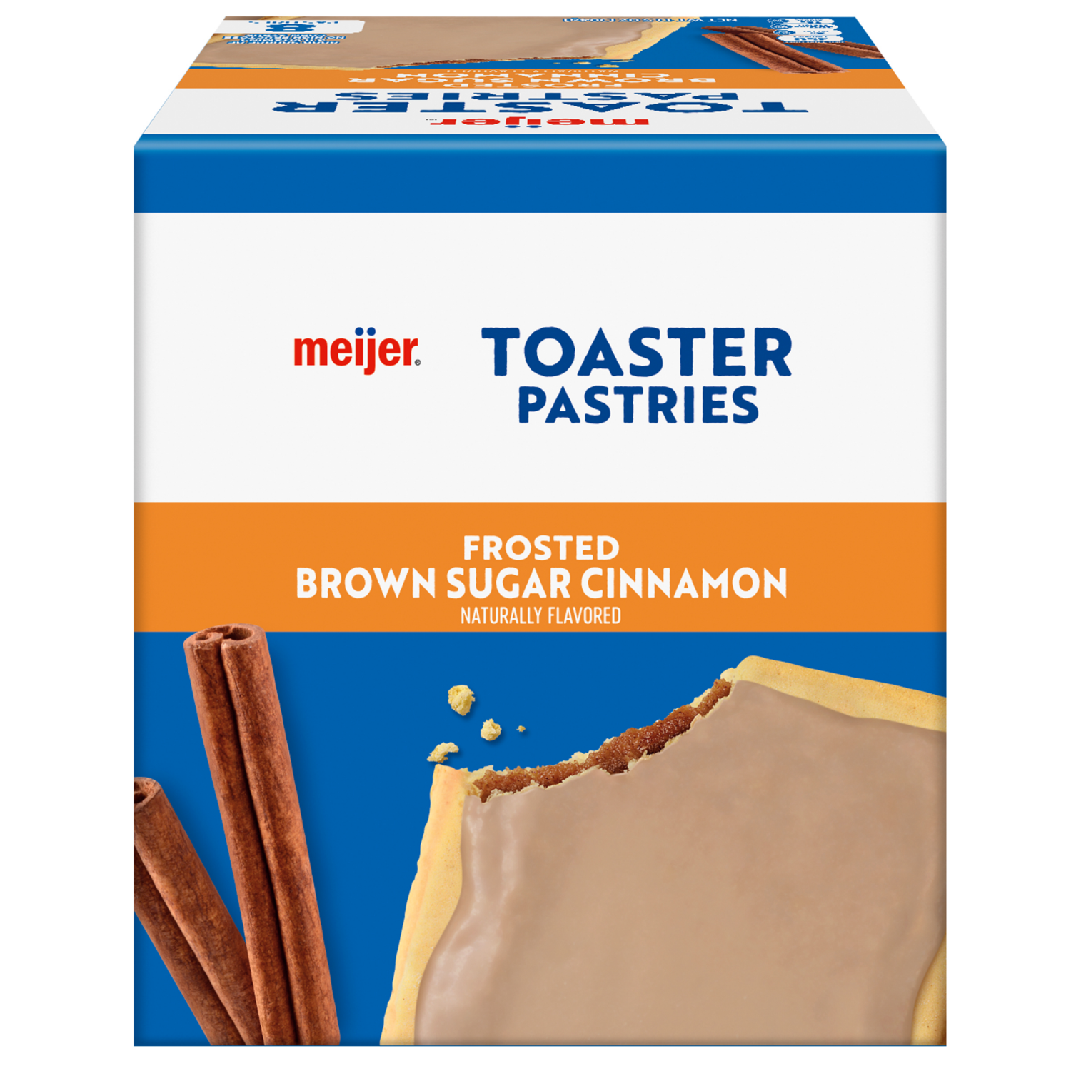 slide 5 of 5, Meijer Brown Sugar Cinnamon Frosted Toaster Treats, 8 ct