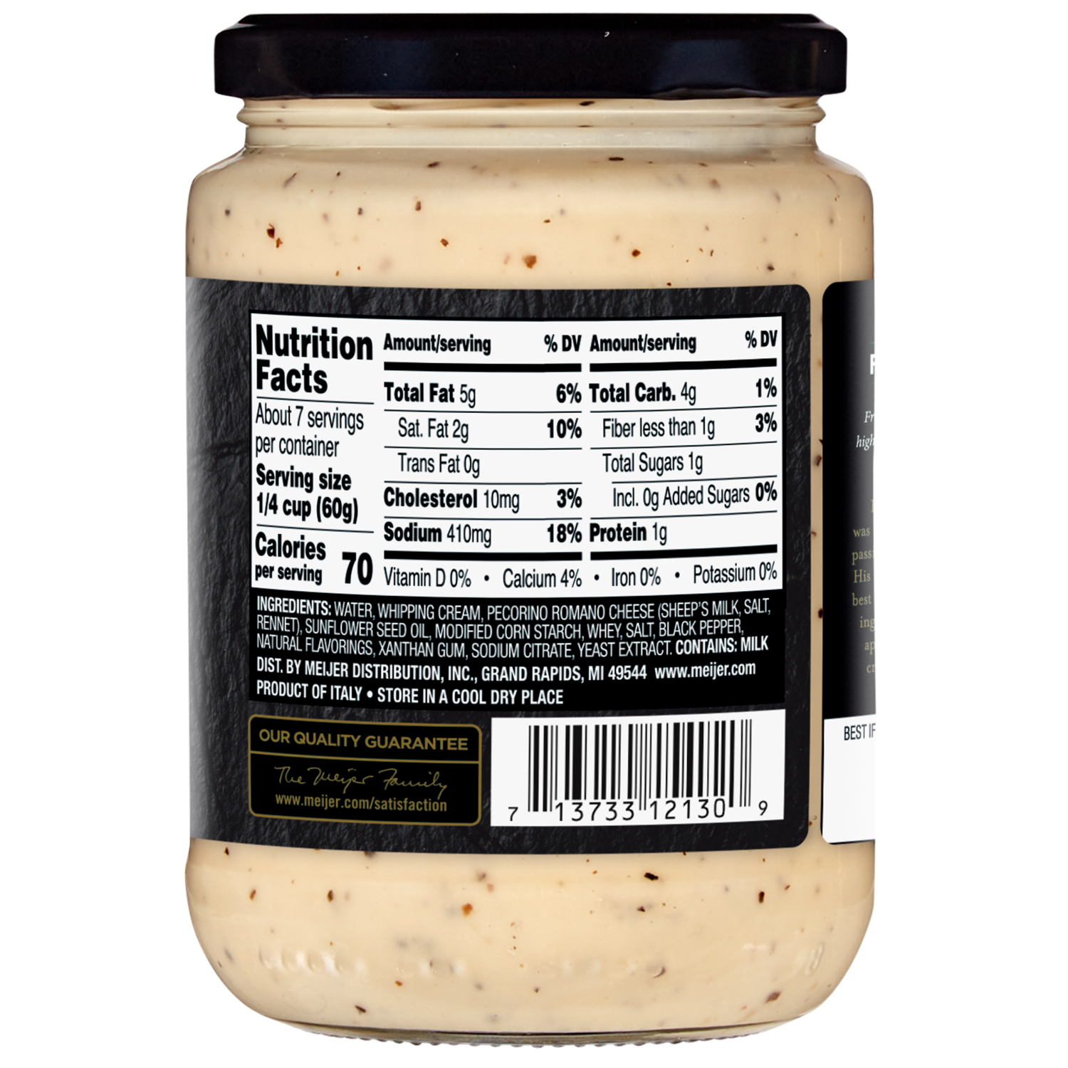 slide 3 of 3, Frederik's By Meijer Frederik's Cacio e Pepe 14.5 oz, 14.5 oz