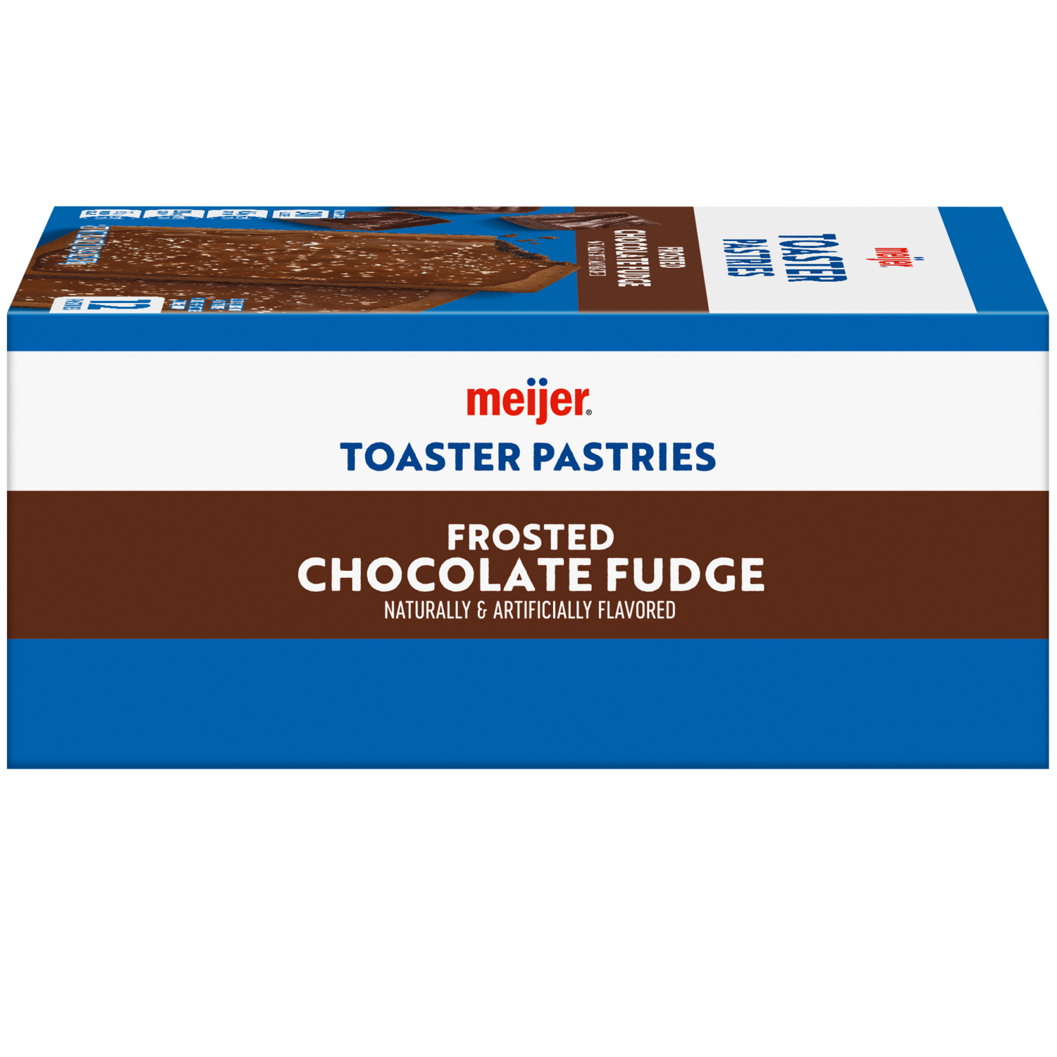 slide 5 of 5, Meijer Frosted Chocolate Fudge Pastry Treat, 12 ct