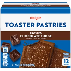 Meijer Frosted Chocolate Fudge Pastry Treat