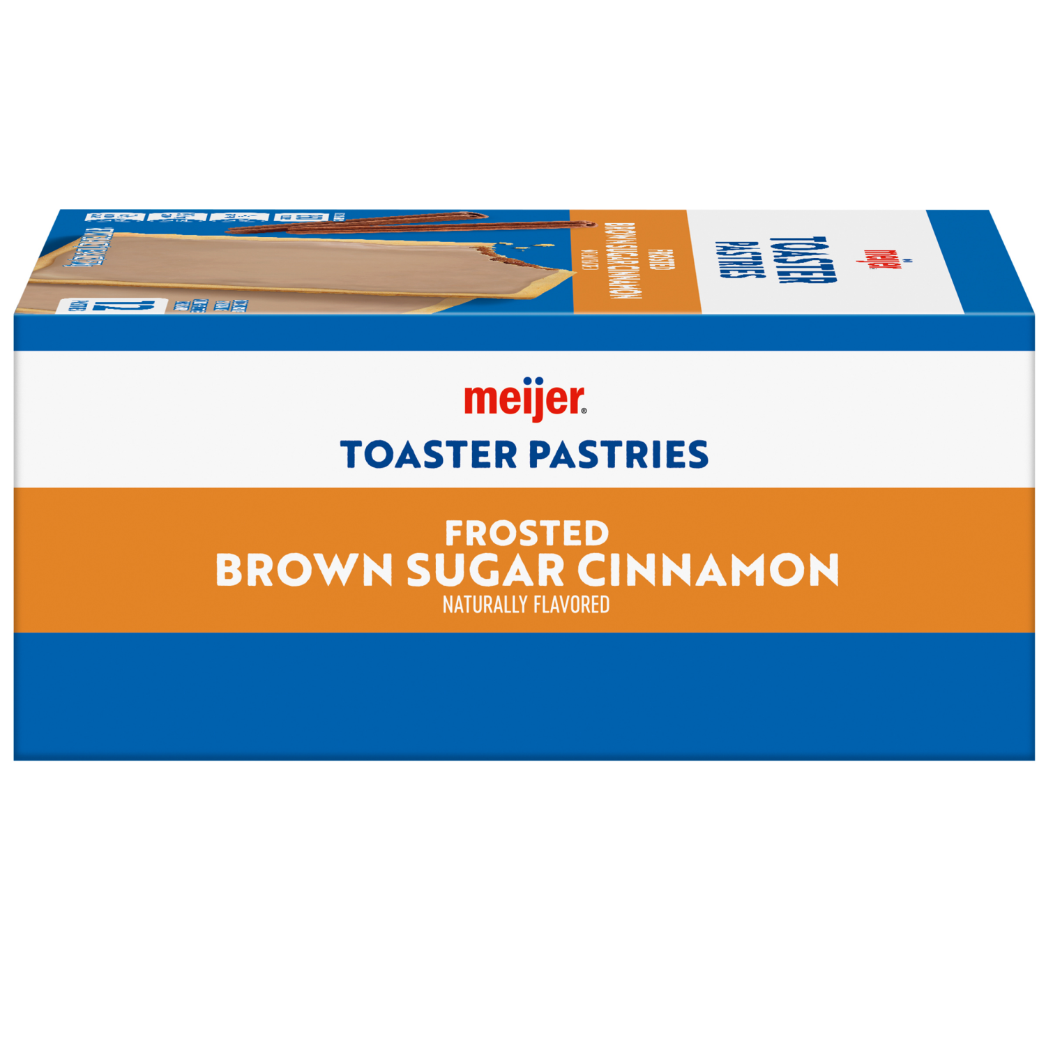 slide 5 of 5, Meijer Brown Sugar Cinnamon Frosted Pastry Treats, 12 ct