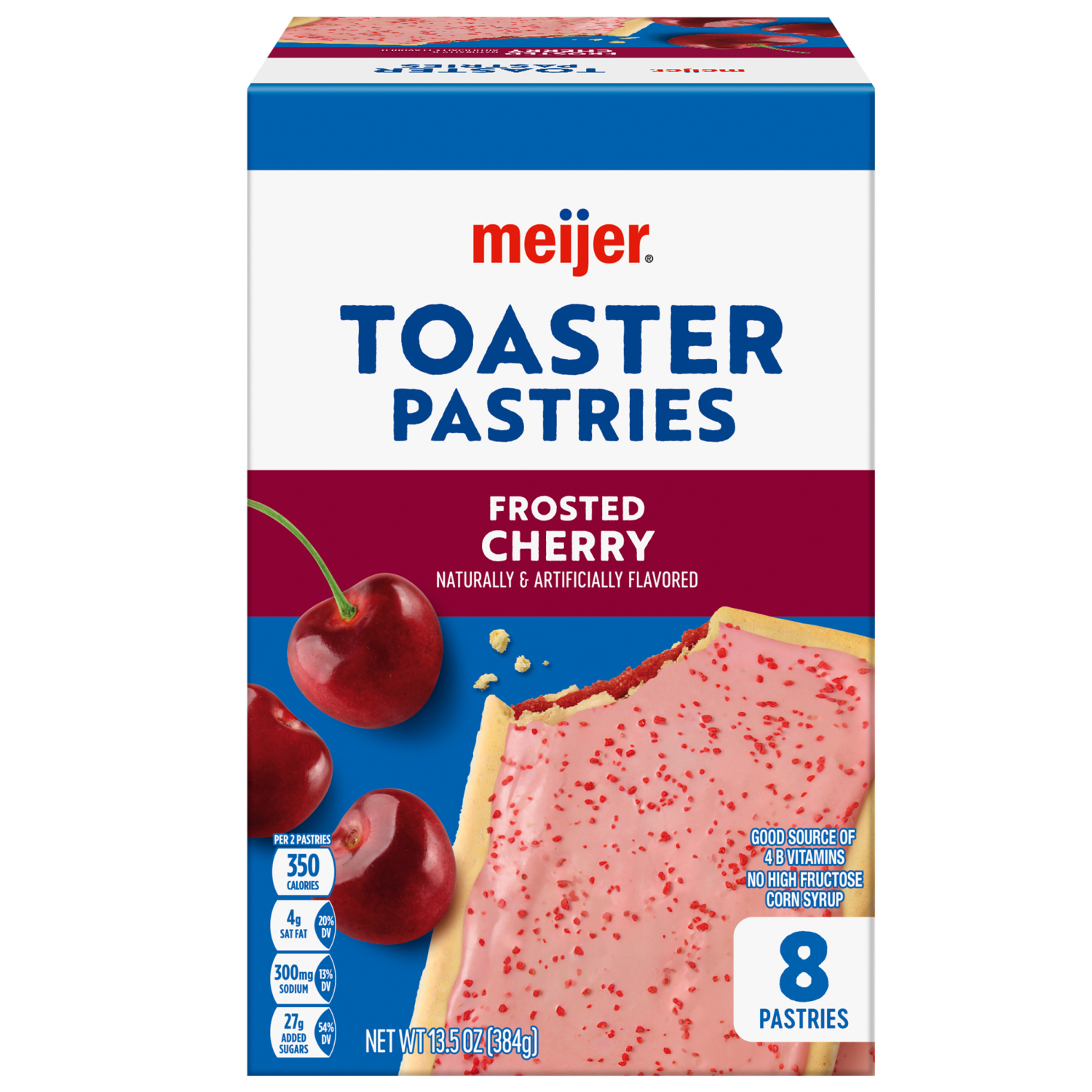 slide 2 of 8, Meijer Frosted Cherry Pastry Treat - 14.7 oz, 14.7 oz
