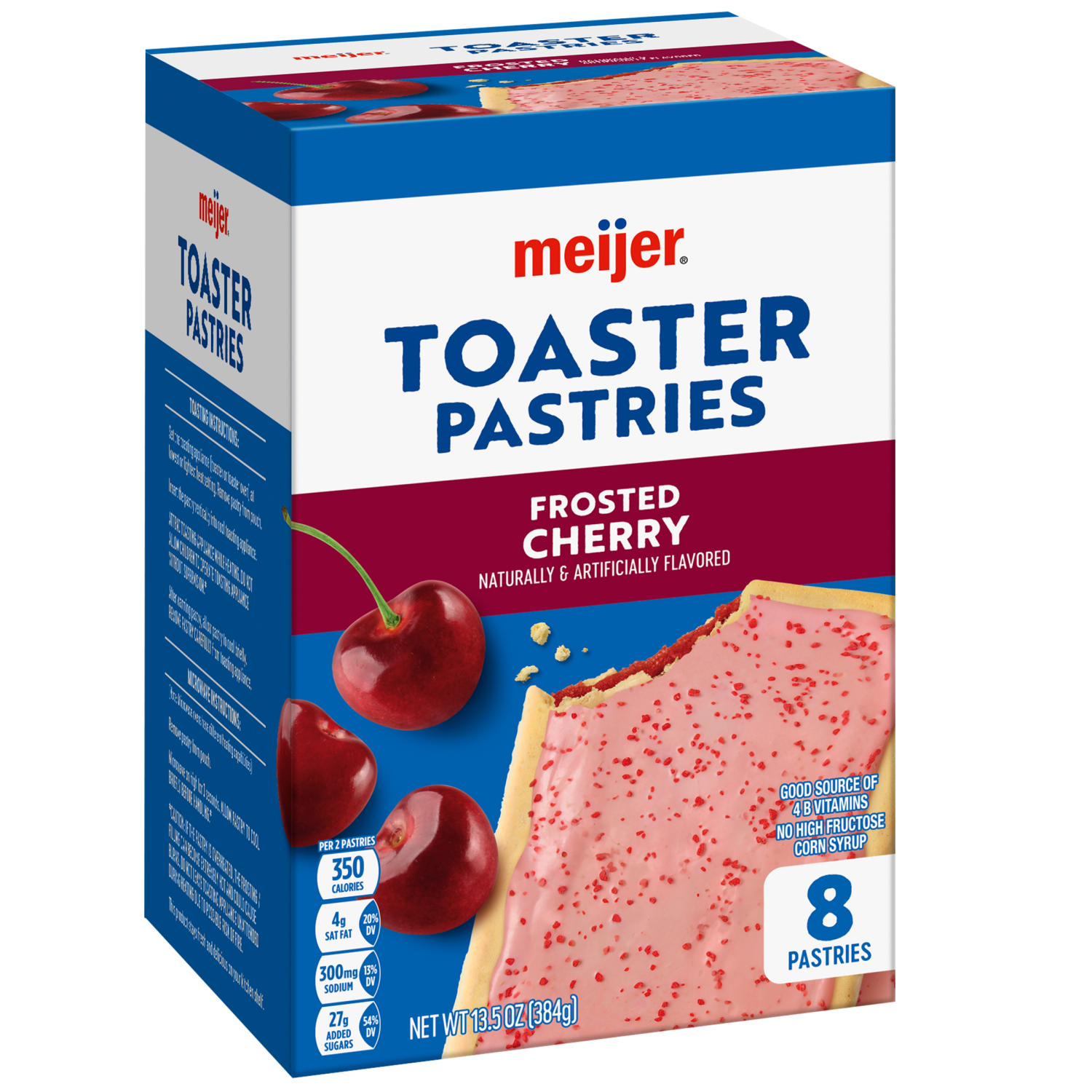 slide 4 of 5, Meijer Frosted Cherry Pastry Treat - 14.7 oz, 14.7 oz