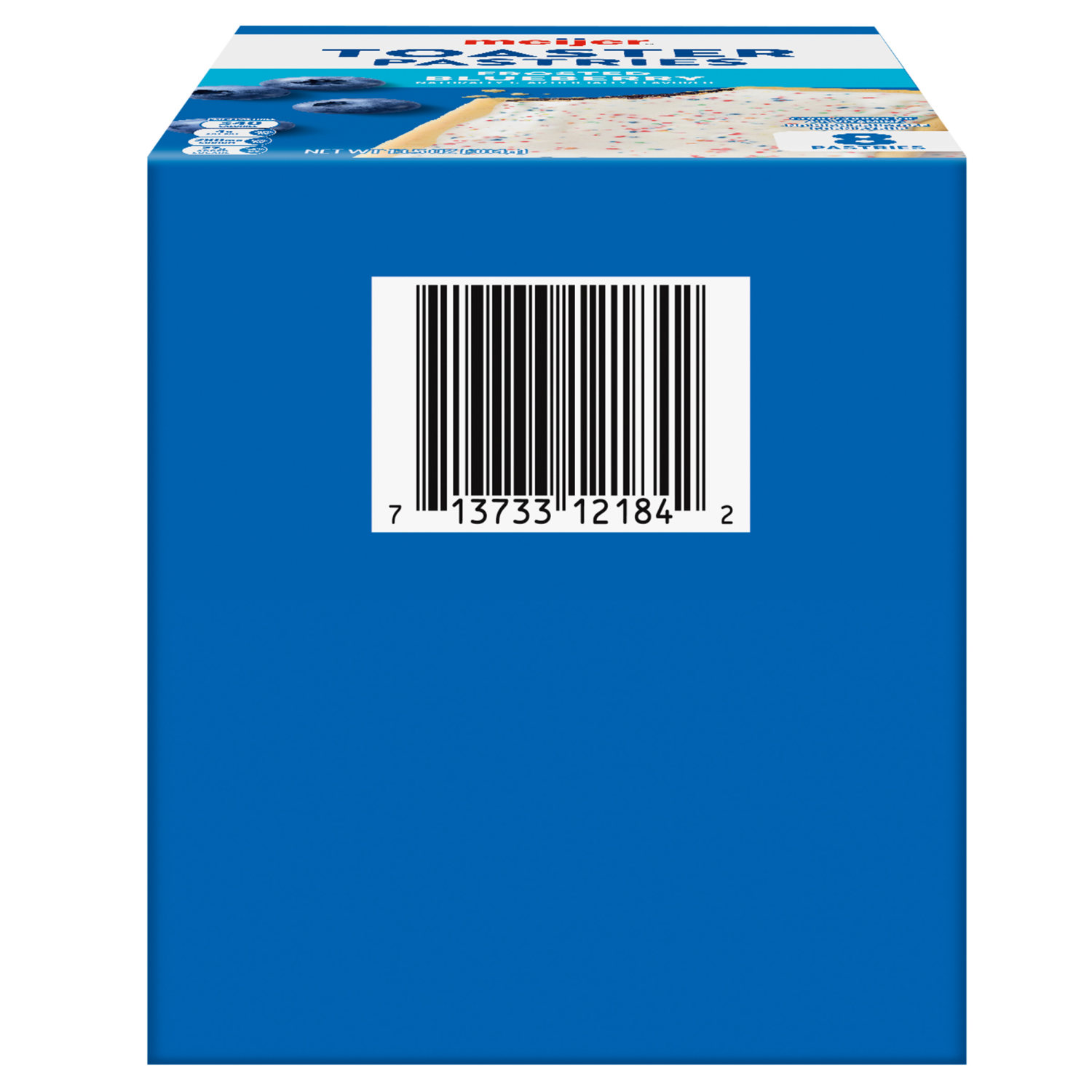 slide 3 of 8, Meijer Blueberry Frosted Toaster Treats, 8 ct
