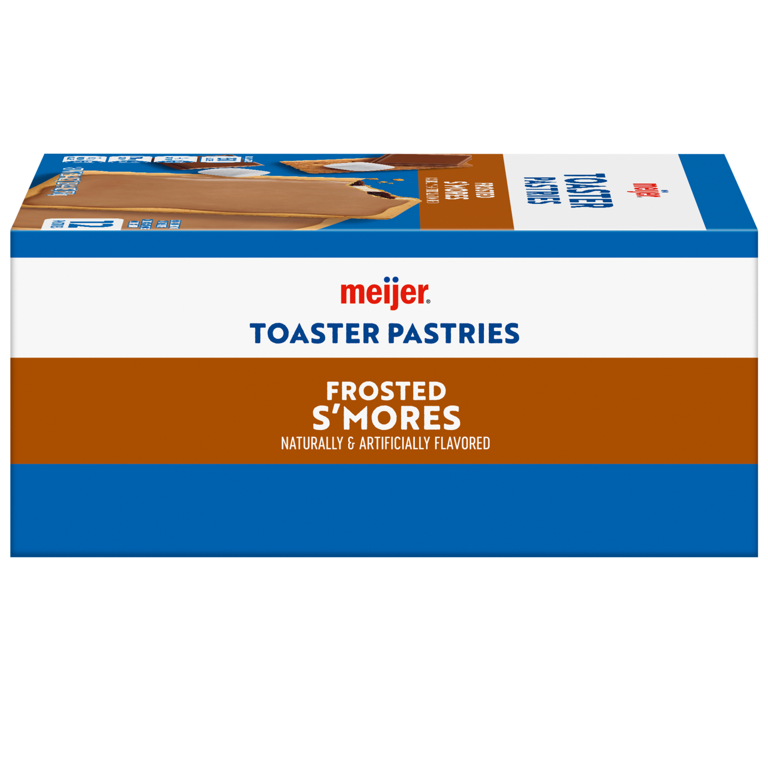 slide 5 of 5, Meijer Smores Frosted Toaster Treats, 12 ct
