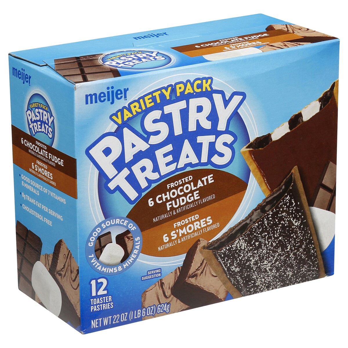 slide 4 of 6, Meijer Frosted Toaster Treats Variety Pack, 12 ct