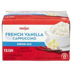 Meijer French Vanilla Latte Coffee Pod- 12 ct