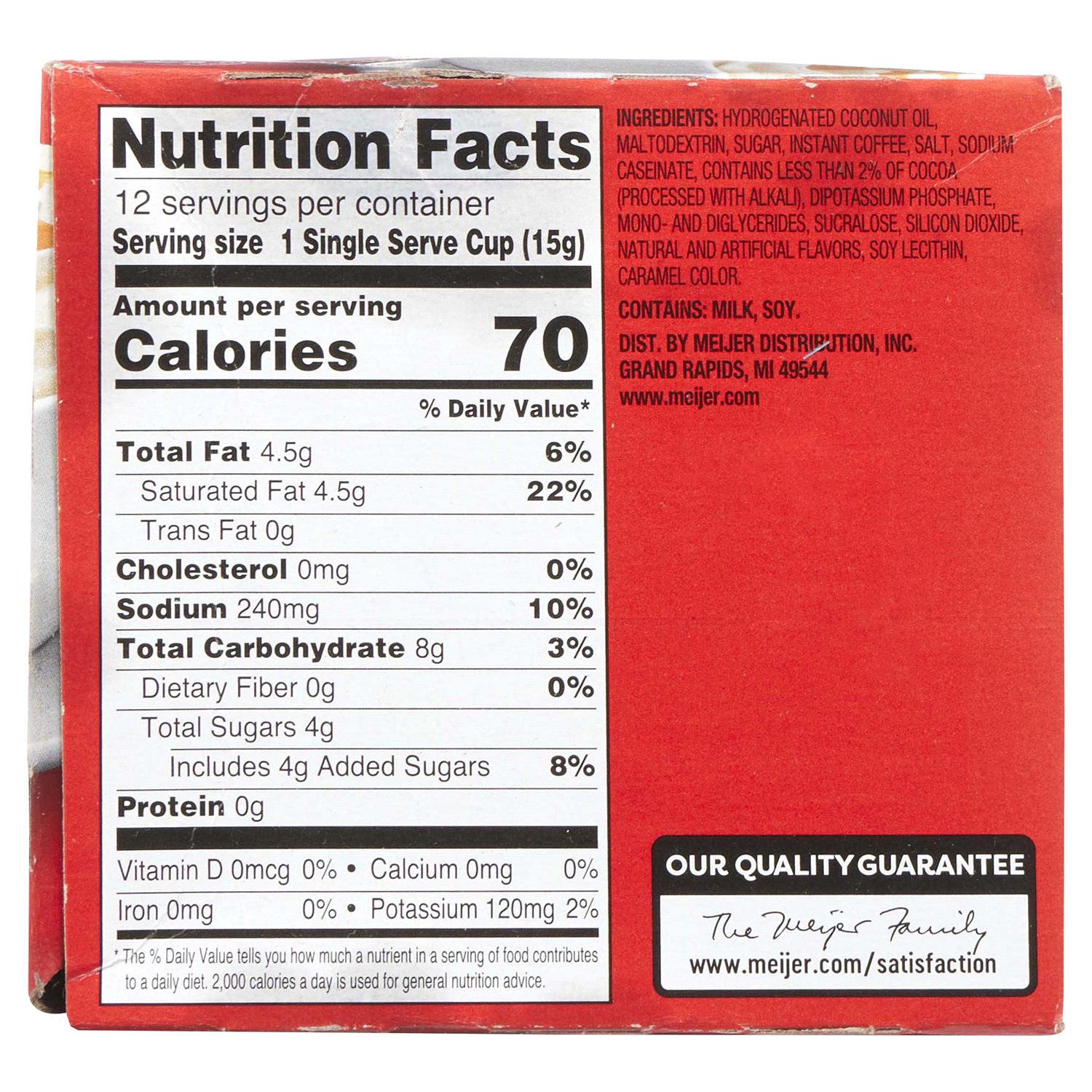 slide 3 of 5, Meijer Caramel Latte Coffee Pods - 12 ct, 12 ct