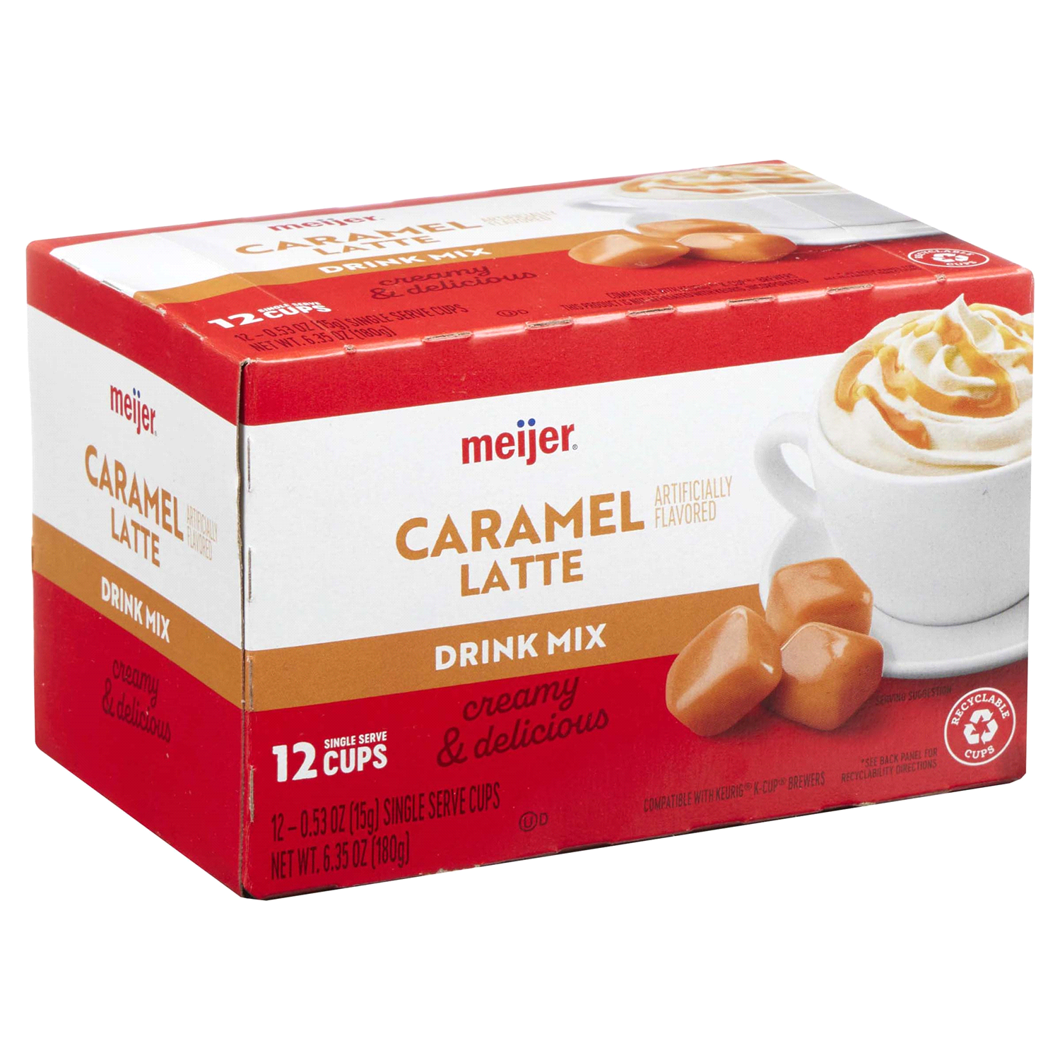 slide 4 of 5, Meijer Caramel Latte Coffee Pods - 12 ct, 12 ct