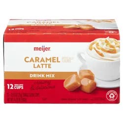 Meijer Caramel Latte Coffee Pods - 12 ct