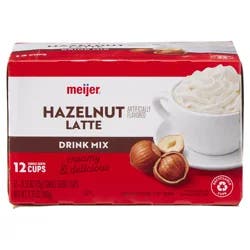 Meijer Hazelnut Latte Coffee Pod - 12 ct