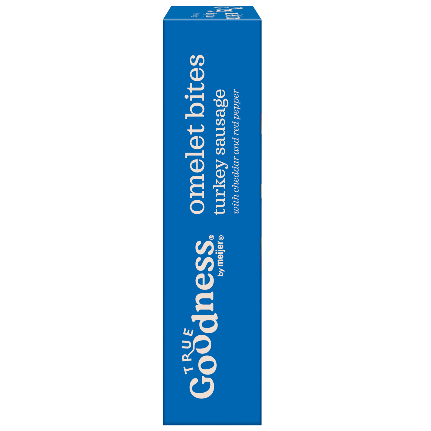 slide 3 of 7, True Goodness by Meijer Frozen Turkey Sausage Omelet Bites, 8 oz