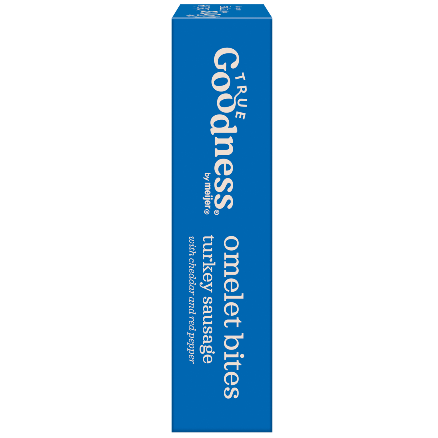 slide 4 of 7, True Goodness by Meijer Frozen Turkey Sausage Omelet Bites, 8 oz