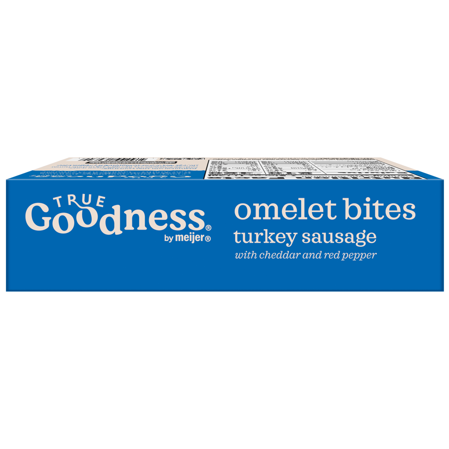 slide 7 of 7, True Goodness by Meijer Frozen Turkey Sausage Omelet Bites, 8 oz