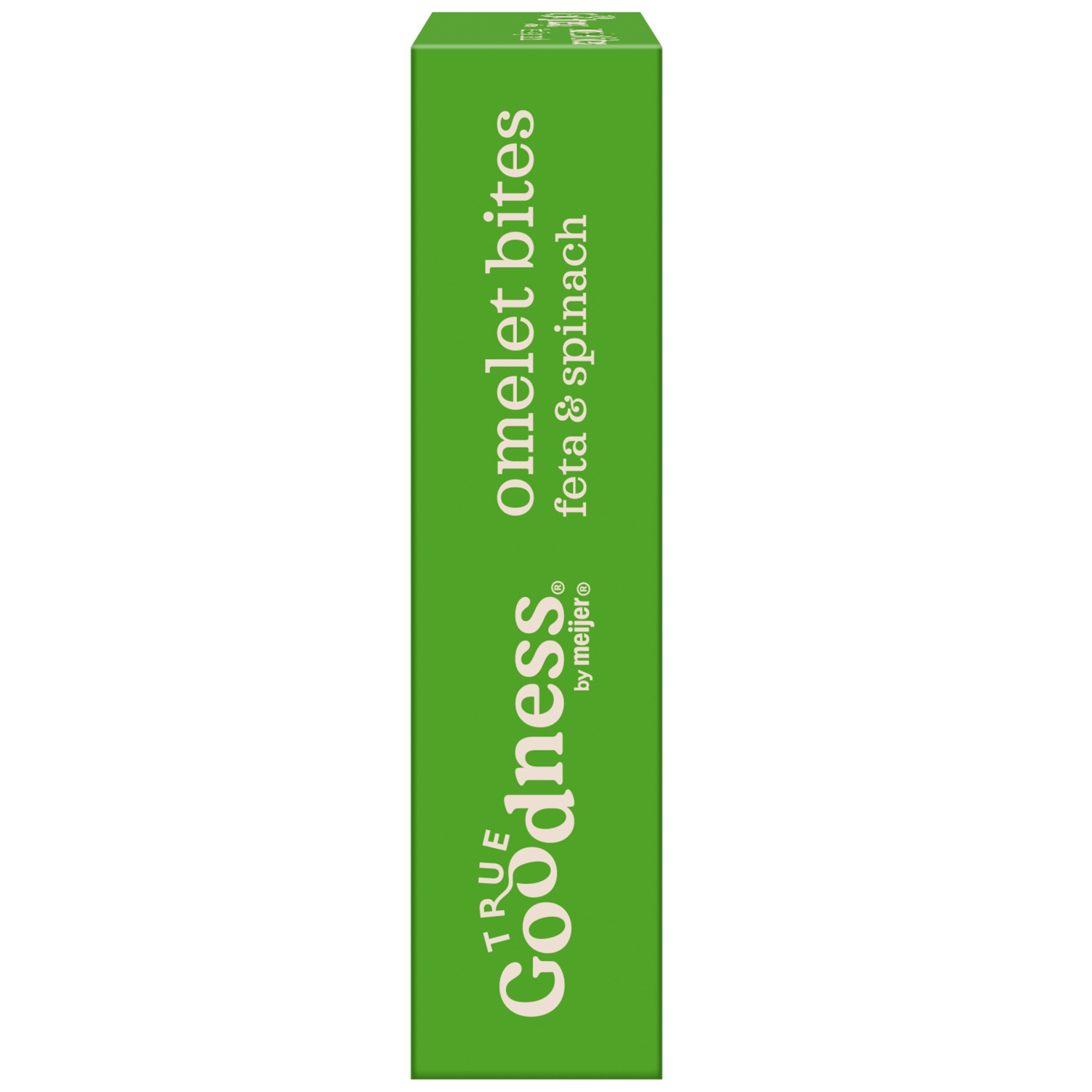 slide 2 of 5, True Goodness by Meijer Frozen Spinach and Feta Omelet Bites, 8 oz