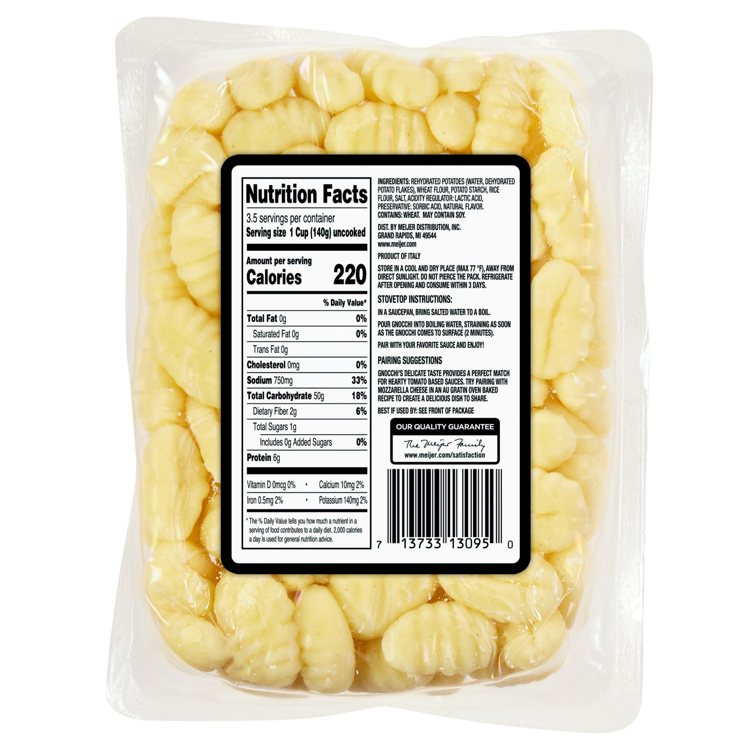 slide 2 of 2, FREDERIKS BY MEIJER Frederik'sFrederik's By Meijer Potato Gnocchi - 17.64 oz, 17.64 oz