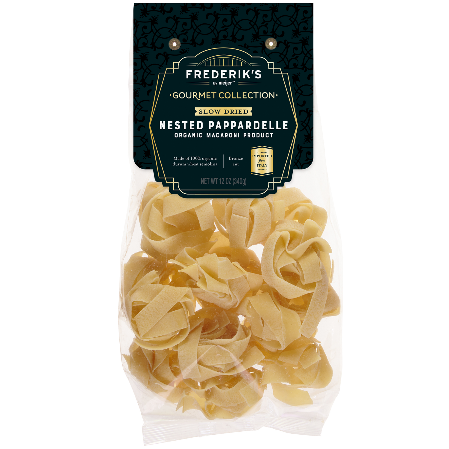 slide 1 of 2, FREDERIKS BY MEIJER Elevated PremiumFrederik's By Meijer Nested Pappardelle 12 oz, 12 oz