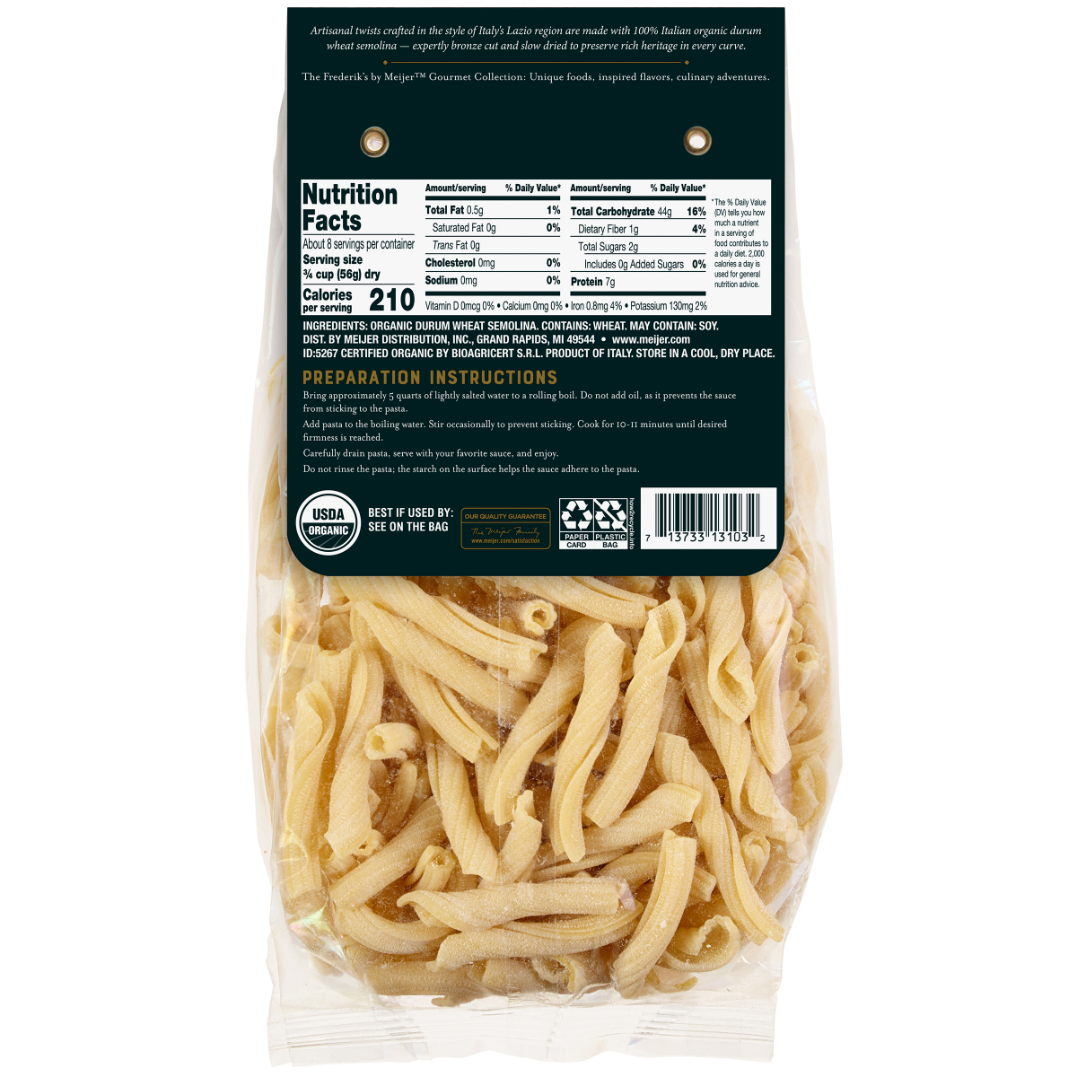 slide 2 of 2, FREDERIKS BY MEIJER Elevated PremiumFrederik's By Meijer Torchio Medium Torchietti 16 oz, 16 oz