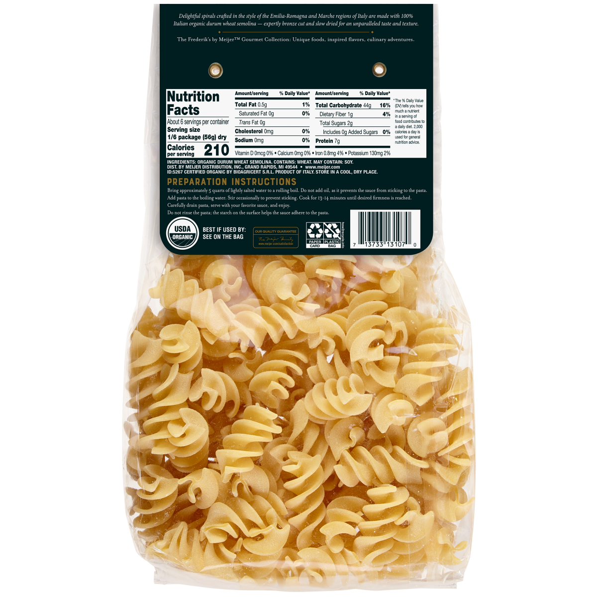 slide 2 of 2, FREDERIKS BY MEIJER Elevated PremiumFrederik's By Meijer Fusilloni 12 oz, 12 oz