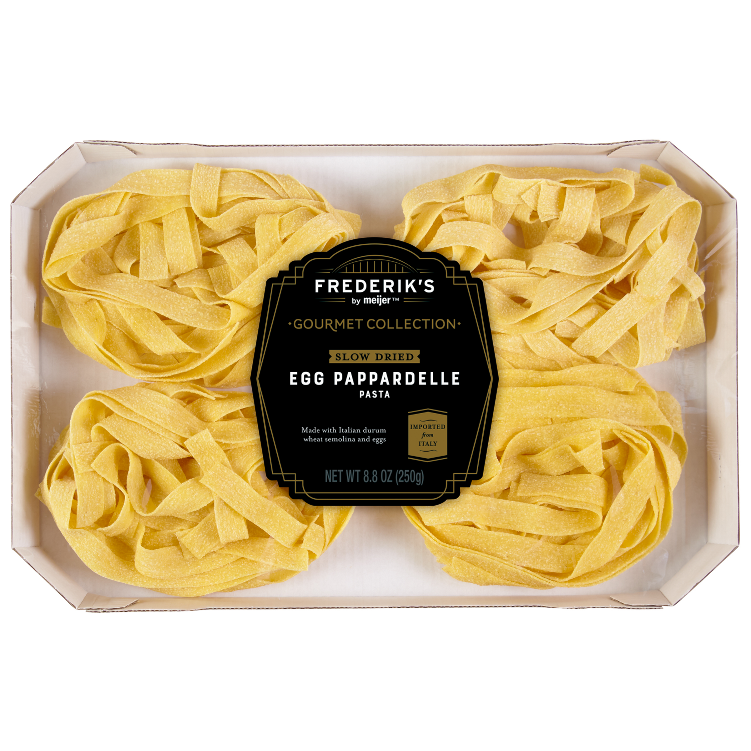 slide 1 of 2, Efrederiks By Meijer Egg Nested Pappardelle, 8.8 oz