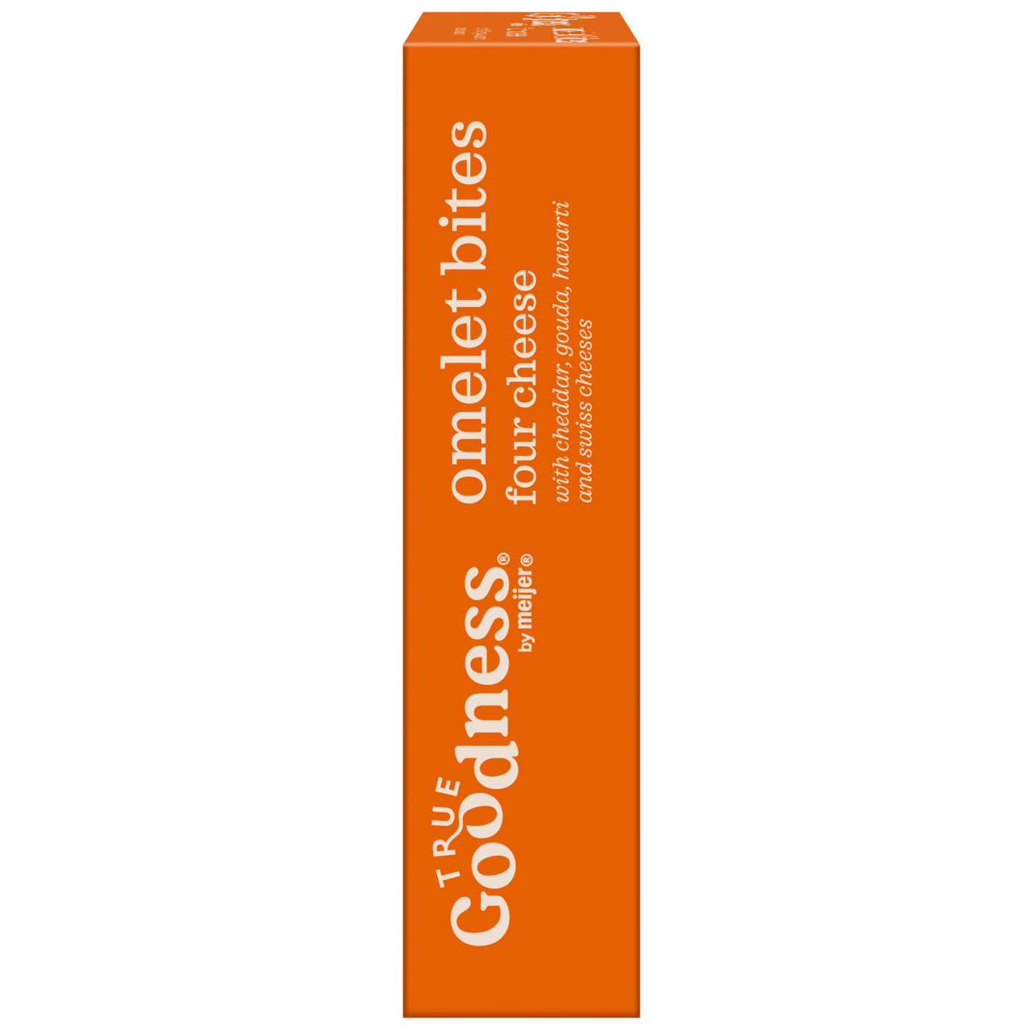 slide 2 of 5, True Goodness by Meijer Frozen Four Cheese Omelet Bites, 8 oz